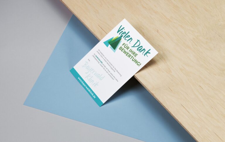 Werbeagentur, Weiden, Oberpfalz, Amberg, Cham, Hof, Marketing, Werbung, kreativmaleins, Geschäftsausstattung, Bayerwald-Klinik, Rehabilitation, Kardiologie, Onkologie, Hämatologie, Flyer, Branding, Broschüre, Logo, Farbpalette