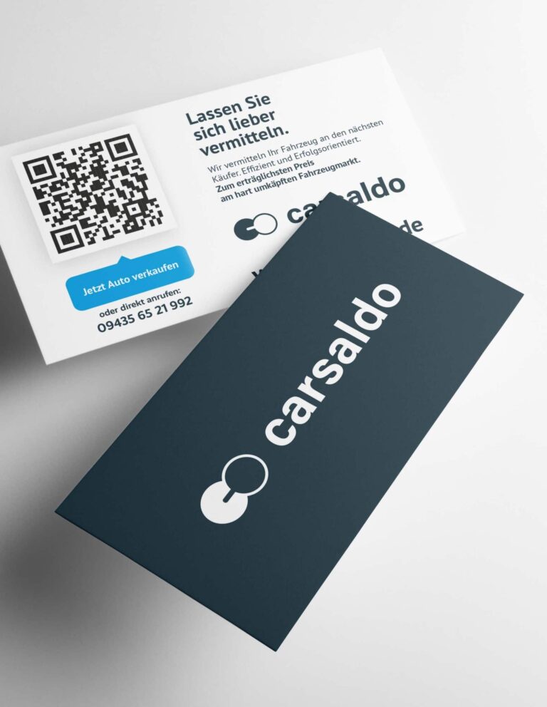Werbeagentur, Weiden, Oberpfalz, Amberg, Cham, Hof, Marketing, Werbung, kreativmaleins, Visitenkarten, Geschäftsausstattung, Webseite, Webdesign, Online, Carsaldo, Autos, Autoverkauf, Kfz, Automarkt, Fahrzeug, Service, Verkaufsservice