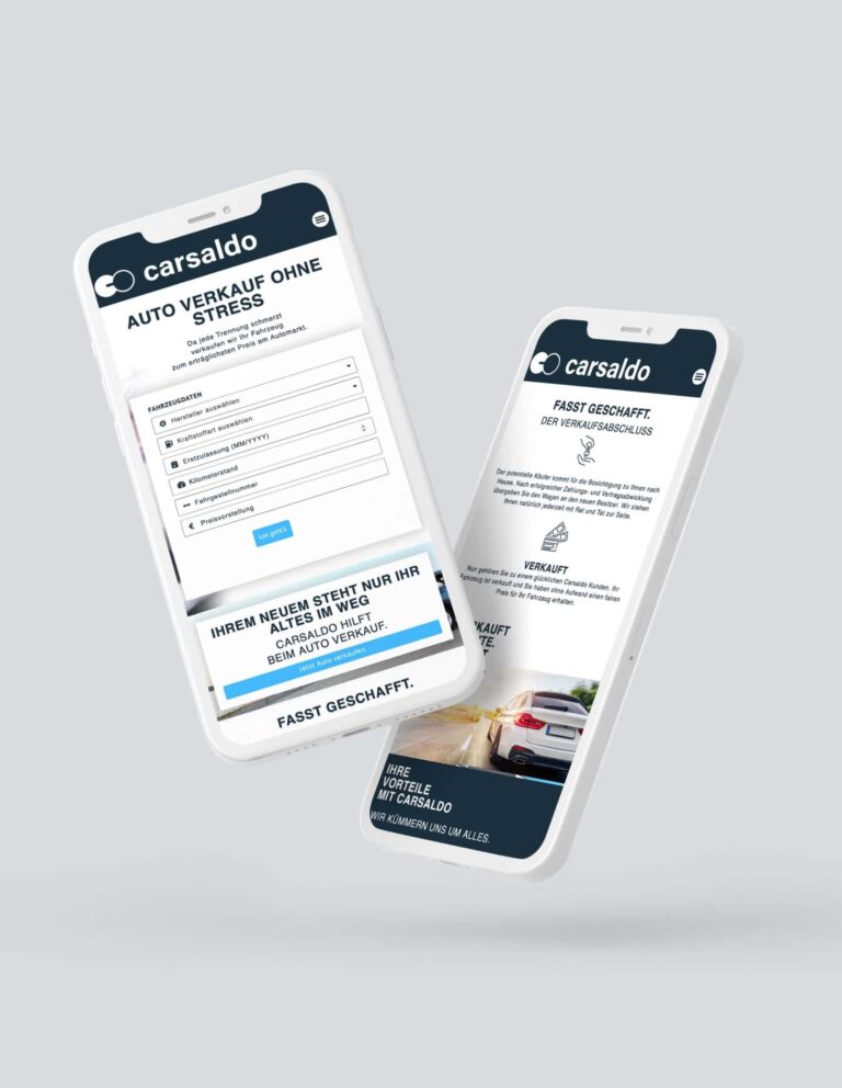 Werbeagentur, Weiden, Oberpfalz, Amberg, Cham, Hof, Marketing, Werbung, kreativmaleins, Visitenkarten, Geschäftsausstattung, Webseite, Webdesign, Online, Carsaldo, Autos, Autoverkauf, Kfz, Automarkt, Fahrzeug, Service, Verkaufsservice