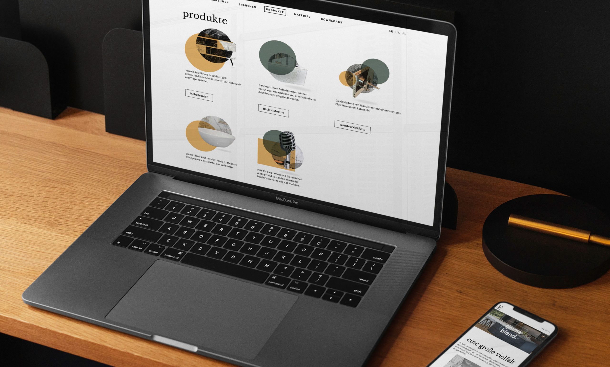 Werbeagentur, Weiden, Oberpfalz, Amberg, Cham, Hof, Marketing, Werbung, kreativmaleins, Visitenkarten, Geschäftsausstattung, Webseite, Webdesign, Online, Gramablend, Monostone, Stein, Marmor, Yacht, Flugzeug, Reisemobil, Aufzug, Innenausbau, Küchen