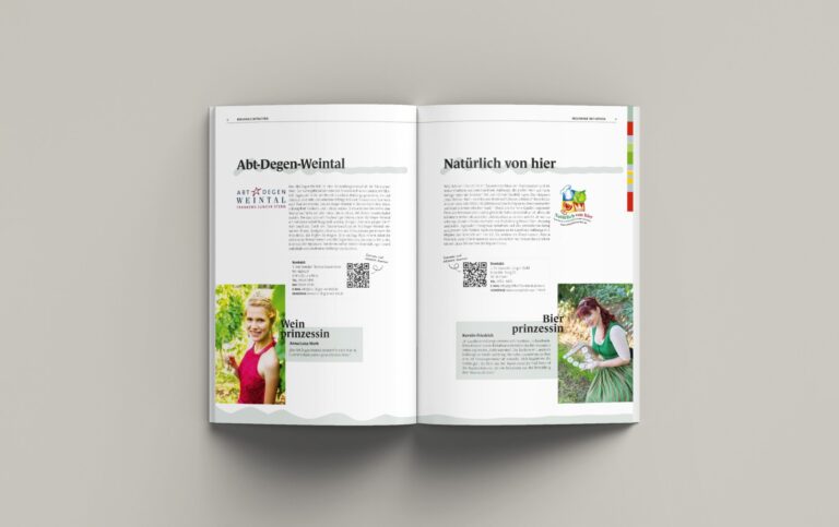 Werbeagentur, Weiden, Oberpfalz, Amberg, Cham, Hof, Marketing, Werbung, kreativmaleins, Geschäftsausstattung, Landkreis Haßberge, Plakat, Landkarte, Flyer, Broschüre, Sammelheft, Regional gut einkaufen, Sammelpunkte, Regionalmanagement, Aktionswochen, Direktvermarkter, Förderung