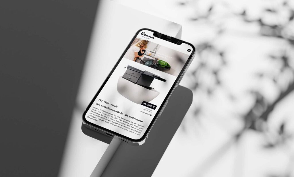 Werbeagentur, Weiden, Oberpfalz, Amberg, Cham, Hof, Marketing, Werbung, kreativmaleins, Visitenkarten, Geschäftsausstattung, Webseite, Webdesign, Online, Sana, Trennwandbau, Sanitär, Lisana, Wickelkommode, Wickelaufsatz, Wickeltisch, Bad, Badewanne, Familie, lisanaliving