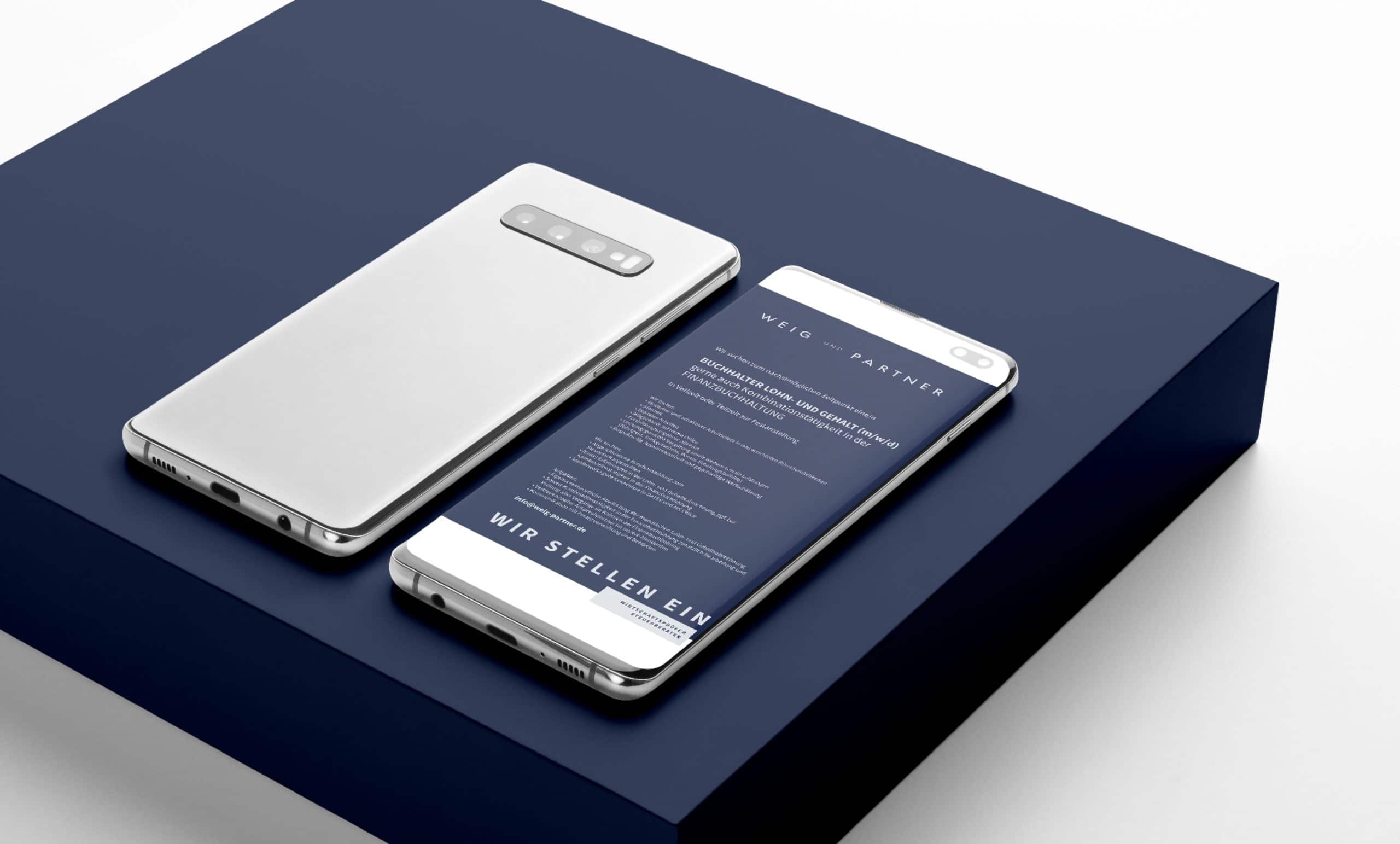 Werbeagentur, Weiden, Oberpfalz, Amberg, Cham, Hof, Marketing, Werbung, kreativmaleins, Geschäftsausstattung, Logo, Branding, Social Media Content, Stellenanzeigen, Weig und Partner, Steuerberater, Wirtschaftsprüfung, Stefan Weig