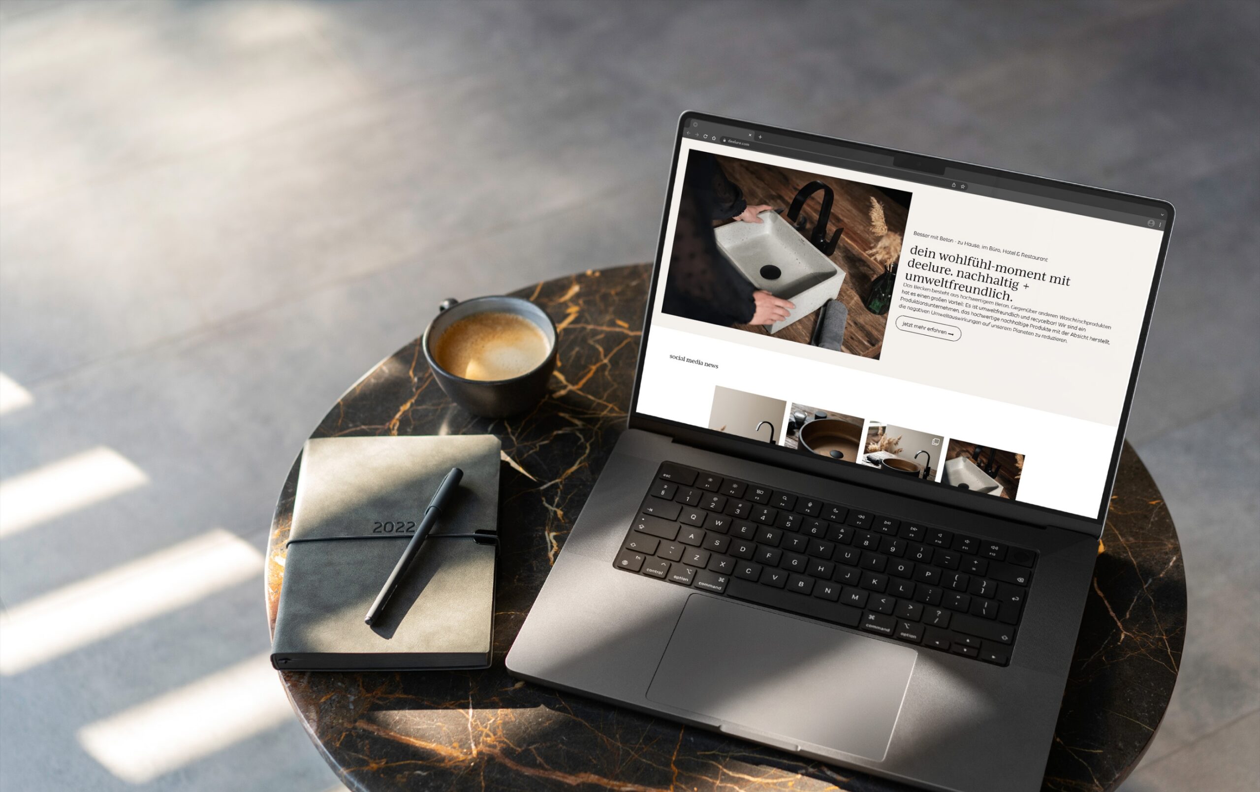 Werbeagentur, Weiden, Oberpfalz, Amberg, Cham, Hof, Marketing, Werbung, kreativmaleins, deelure, concrete design, Betonhandwaschbecken, Kunst, Design, Beton, Concrete, Waschbecken, Bad, Innendesign, Shop, Webseite, Logo, Logoentwicklung